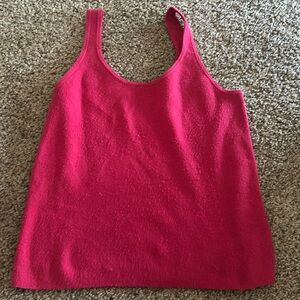 Pink Sleeveless Top